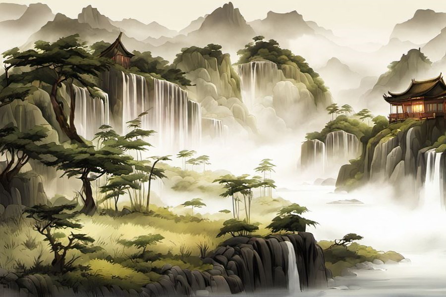 山上滚石有惊无险