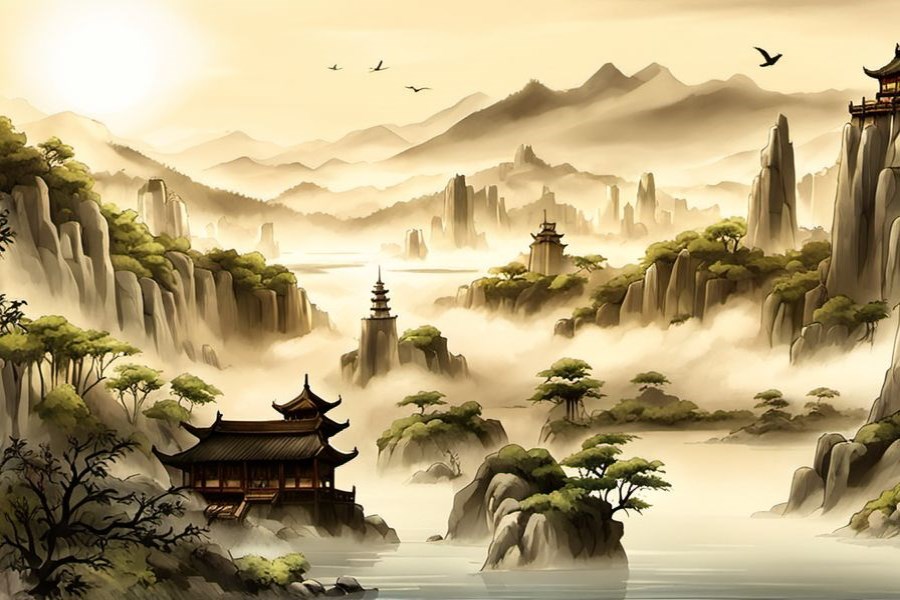一条大河拦住去路
