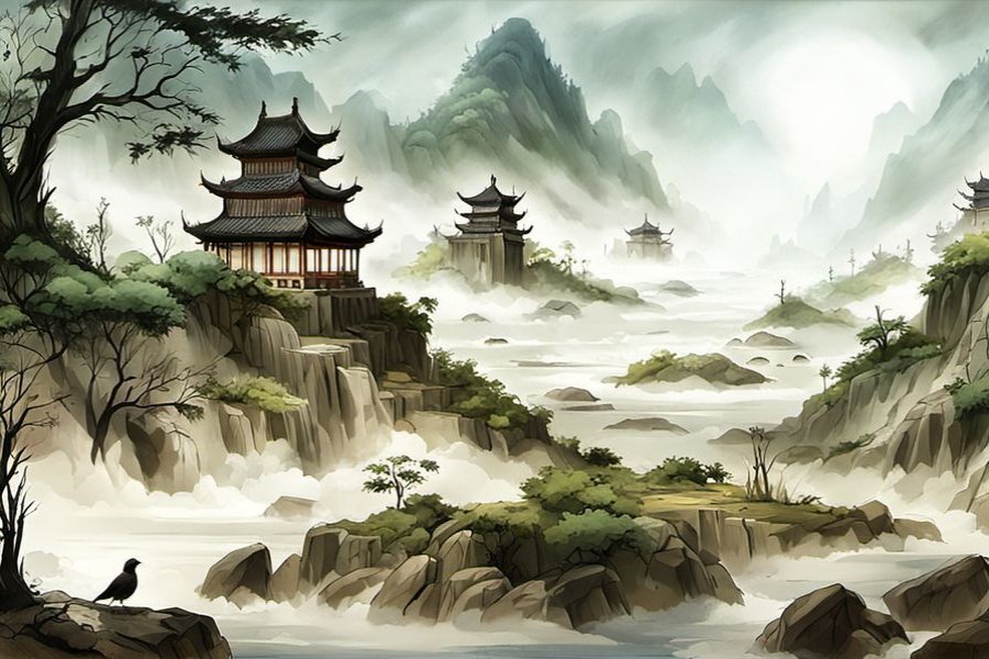 好多乌龟往岸上爬