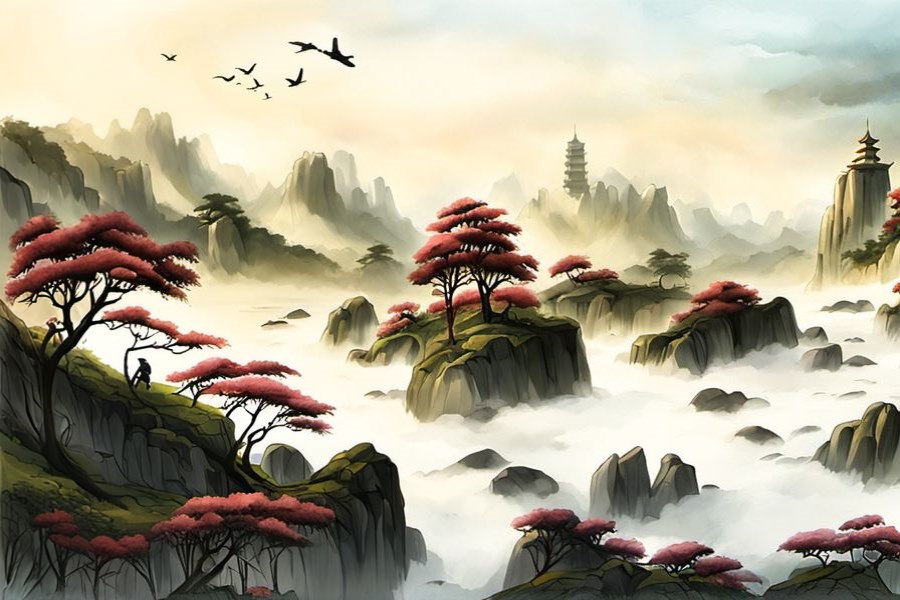 在楼顶而且楼在晃