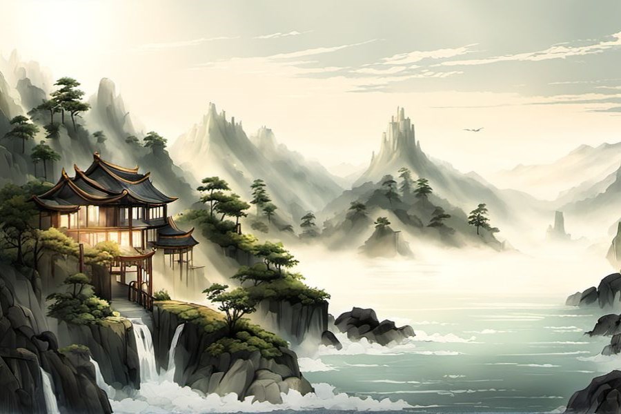 大水中救人