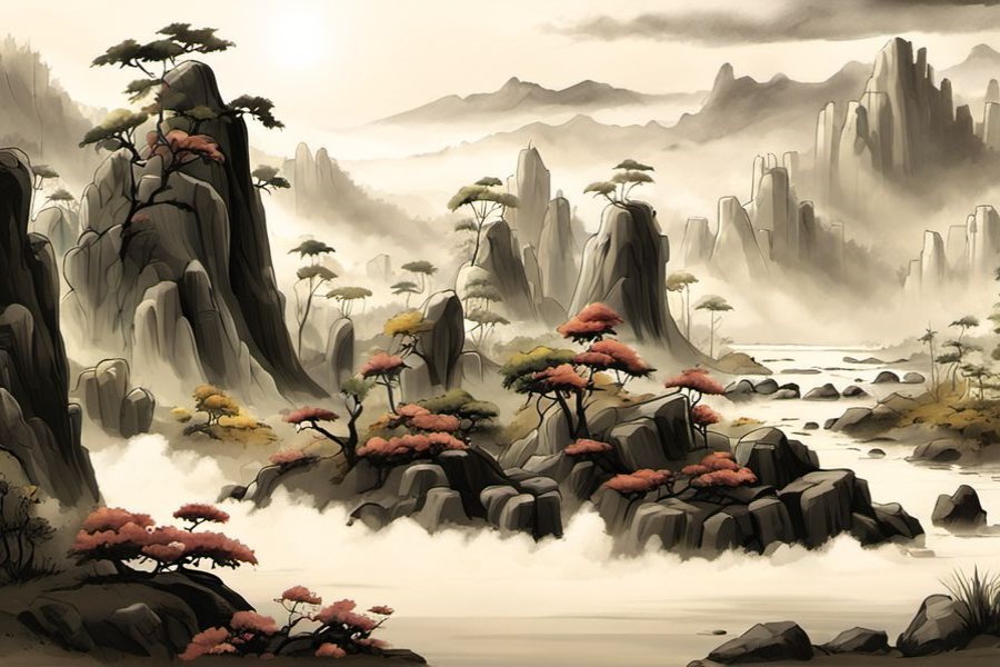 从坟地飞过