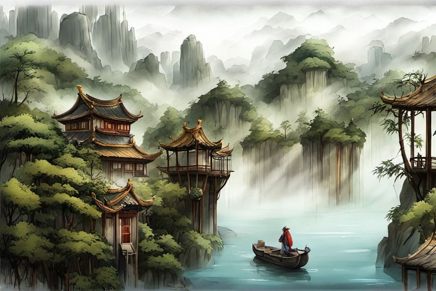 发光的石头
