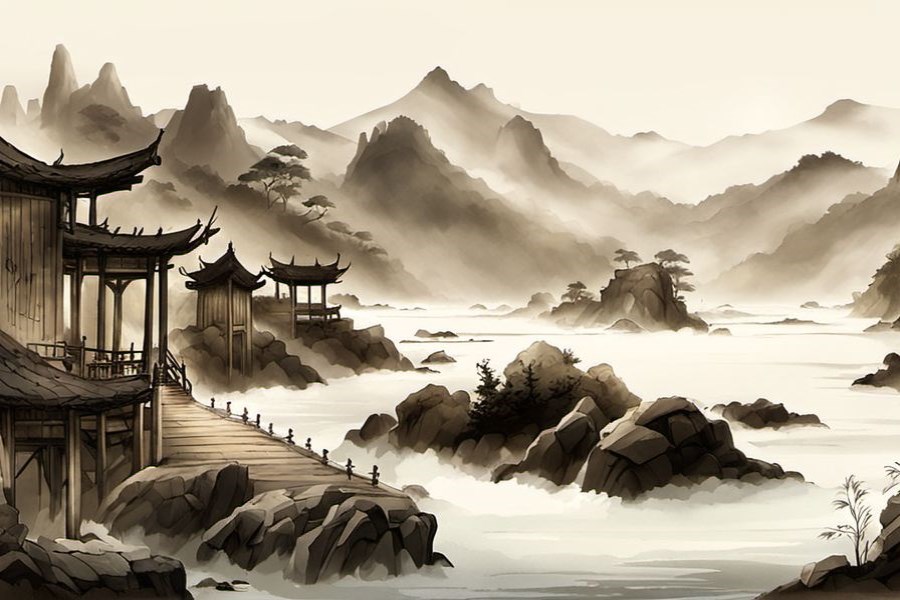 松鼠朝自己扑过来