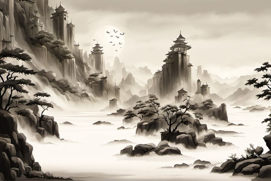 陷进淤泥里