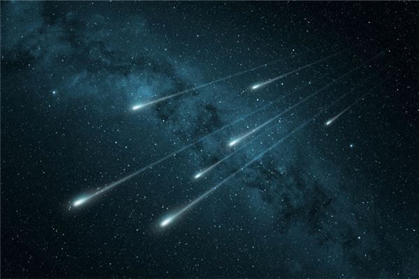 梦见很多流星划过