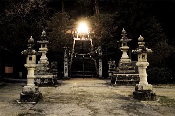 梦见神社