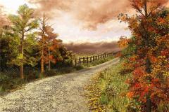 道路 桥梁 集市