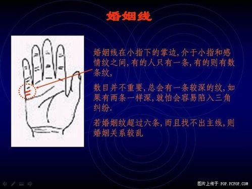 手相算命图解之婚姻线的识别与看法