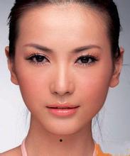 女人身体上的桃花痣
