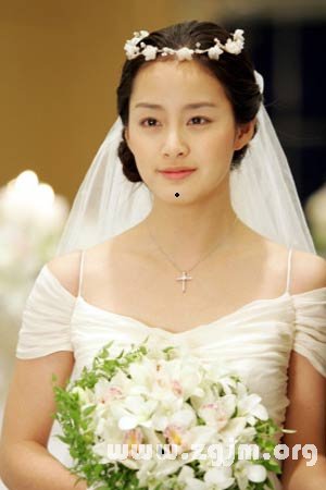 痣的位置与命运图:17、长在女人脸上大富大贵痣