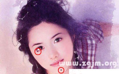 痣的位置与命运图:26、其他痣的吉凶