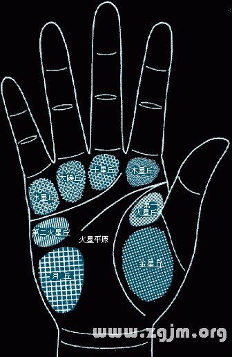 看手相算命图解:手