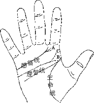 看手相算命图解:手相看婚姻