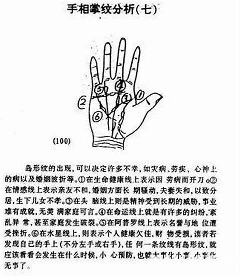 手相掌纹分析图解