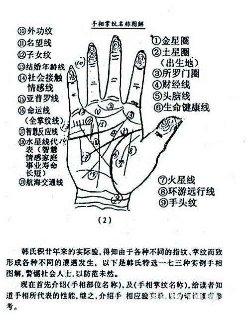多灾，多害的手相图解