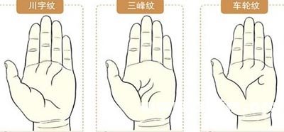 手相掌纹图解