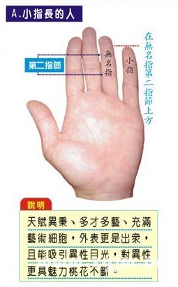 小指长的人