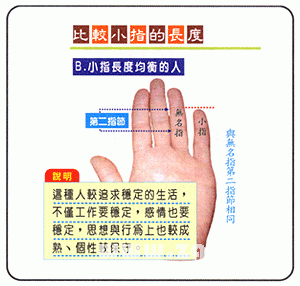 小指的长度