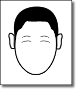 面相 发型