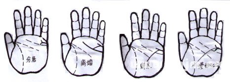 手纹学:婚姻线