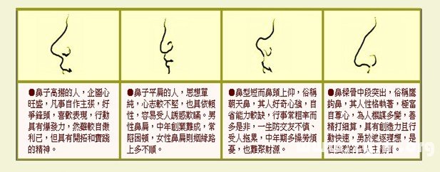 成涛面相鼻子相法