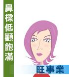 鼻梁低颧饱满凭夫旺事业