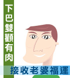 下巴双颧有肉接收老婆福运