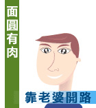 面圆有肉靠老婆开路