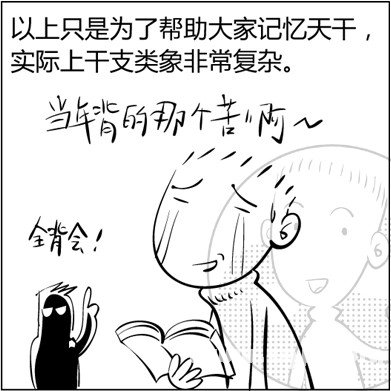 漫画解析八字命理！