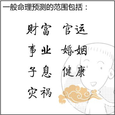 漫画解析八字命理！