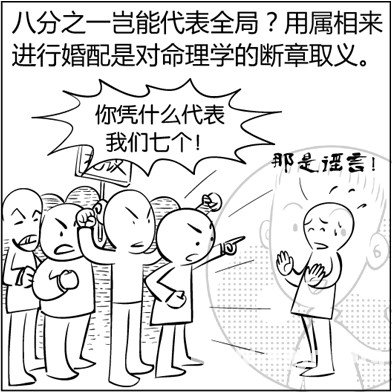 漫画解析八字命理！