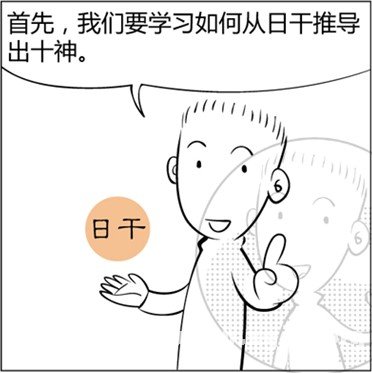 漫画解析八字命理！