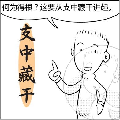 漫画解析八字命理！