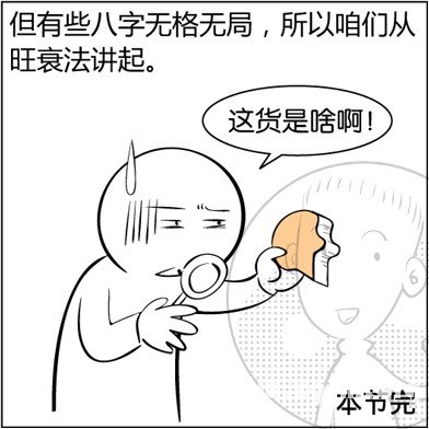 漫画解析八字命理！