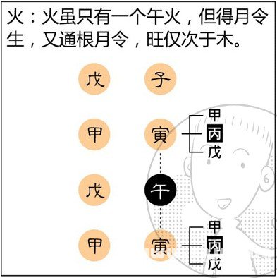 漫画解析八字命理！