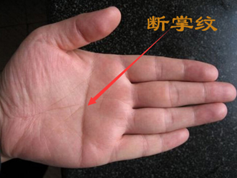 有偏财运的手相图解